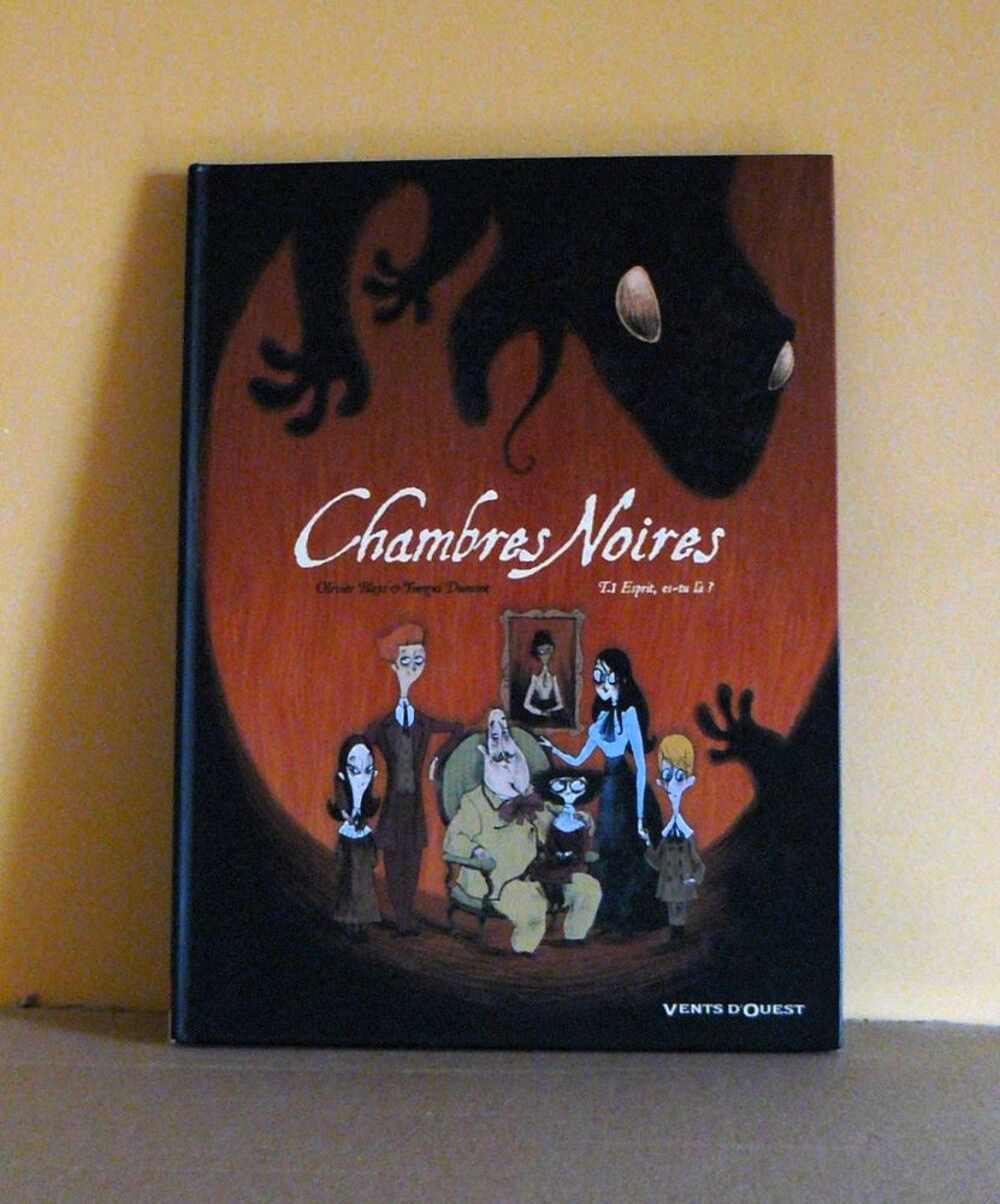 EO d&eacute;dicac&eacute;e Chambres noires + ex-libris - Dumont - 2010 Livres et BD