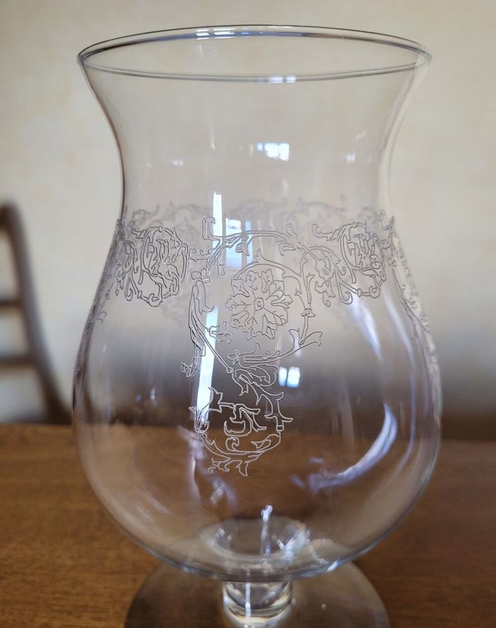  Photophore grav&eacute; / vase/ pot d&eacute;coratif Décoration