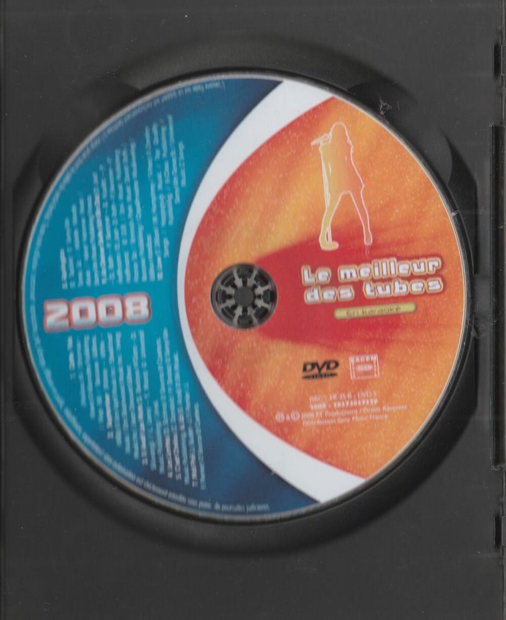 les meilleur des tubes en karaok&eacute; 2008 DVD et blu-ray
