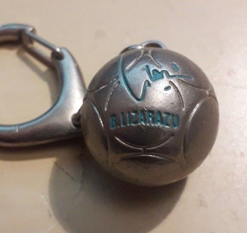Porte Cl&eacute;s Bixente Lizarazu (D&eacute;dicace sur ballon) - 1998 