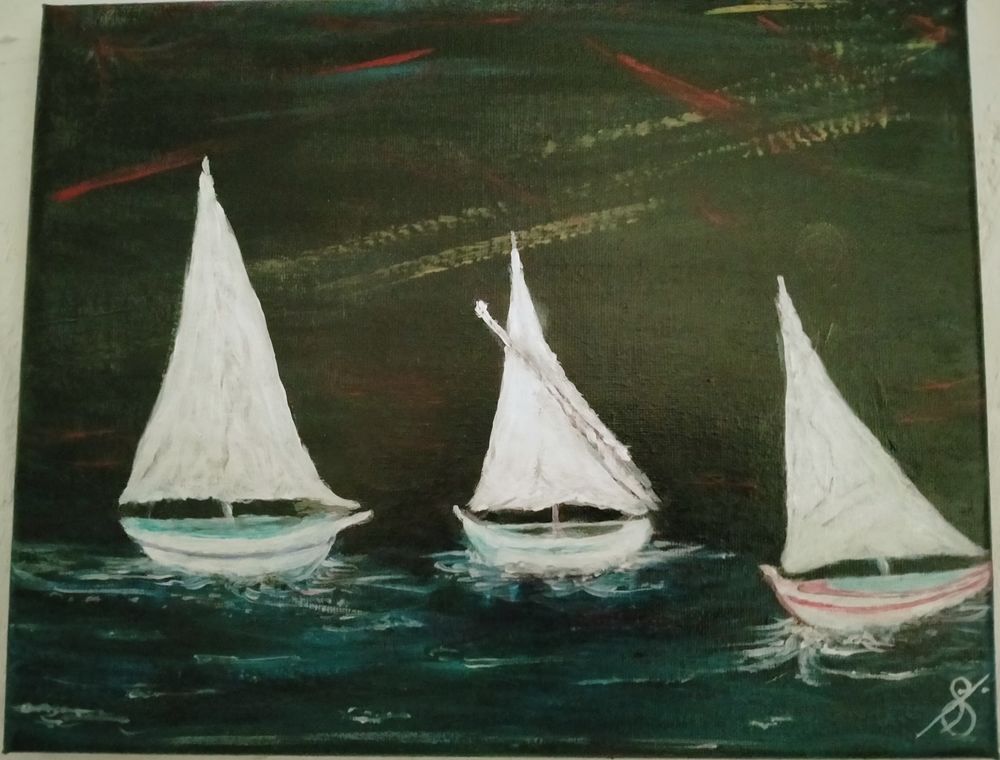 Tableau acrylique r&eacute;alisation unique Décoration