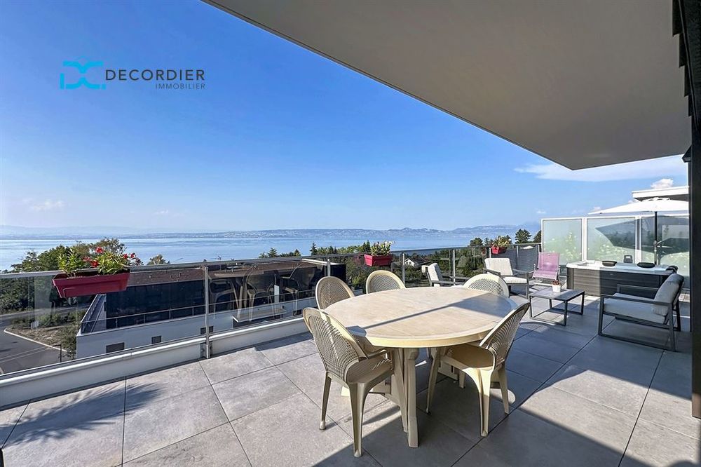 Vente Appartement EVIAN ATTIQUE VUE LAC GRANDE TERRASSE Evian les bains
