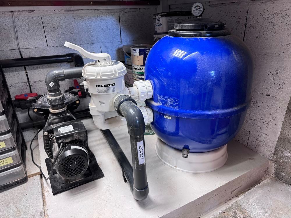 FILTRE A SABLE ET POMPE DE FILTRATION Bricolage