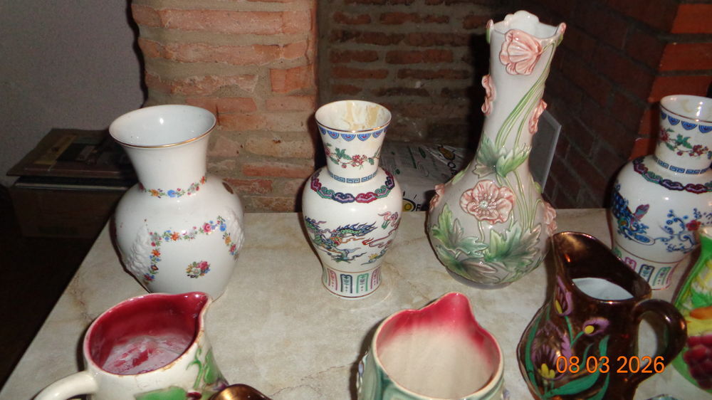 VASES &amp; PICHETS BARBOTINE &amp; AUTRES Décoration
