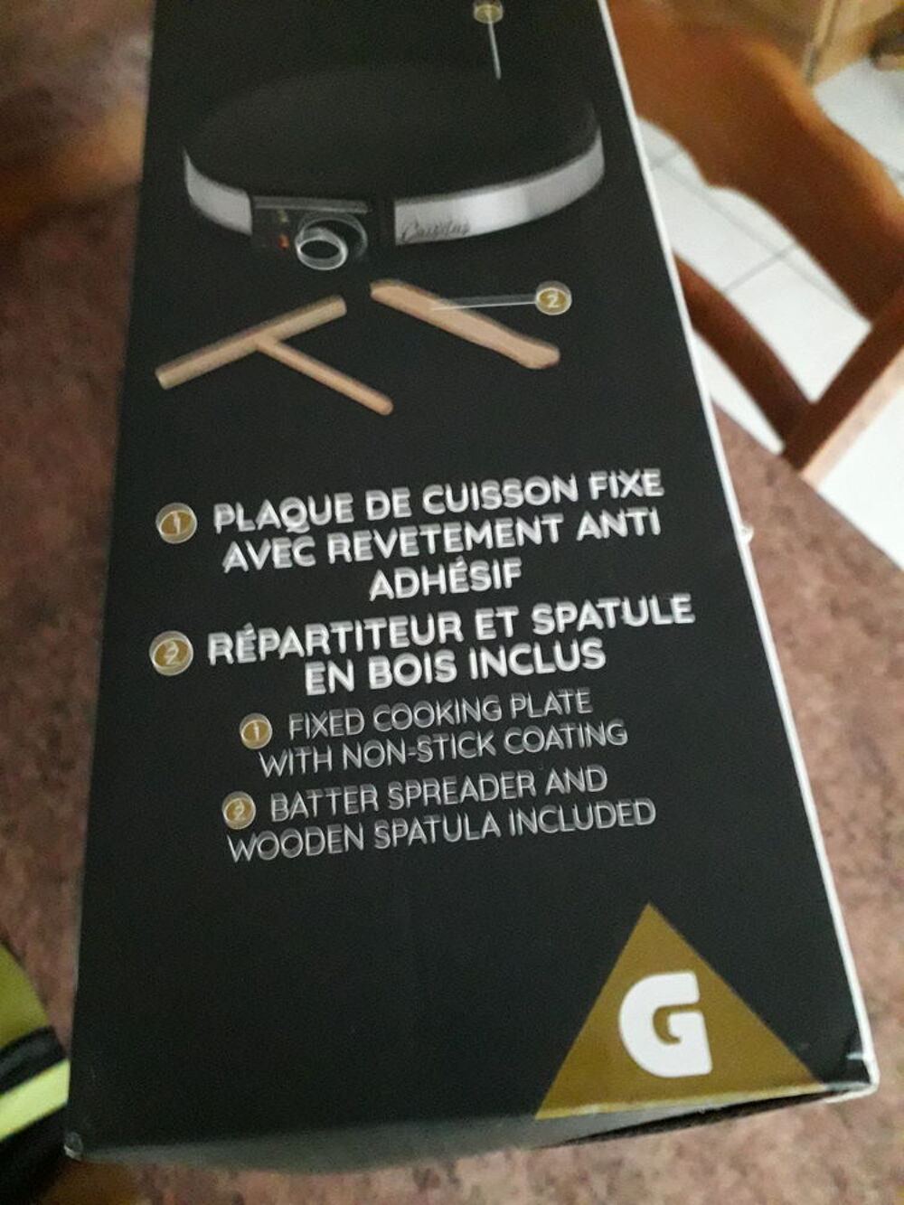 Cr&ecirc;piere cuisilux 1400w Electroménager