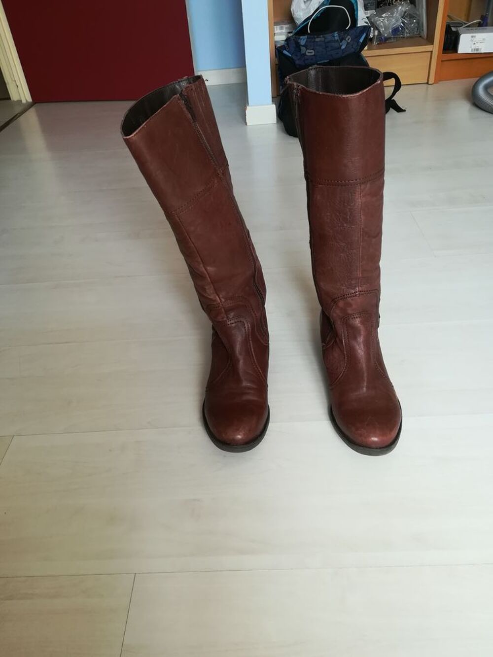 Bottes brune Chaussures