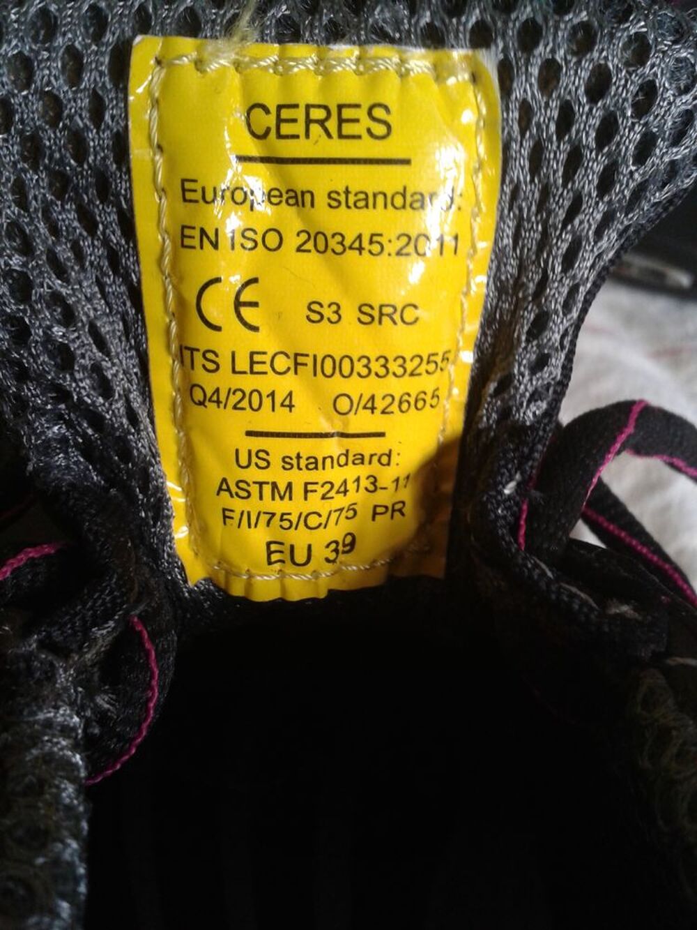 chaussure securitee femme Chaussures