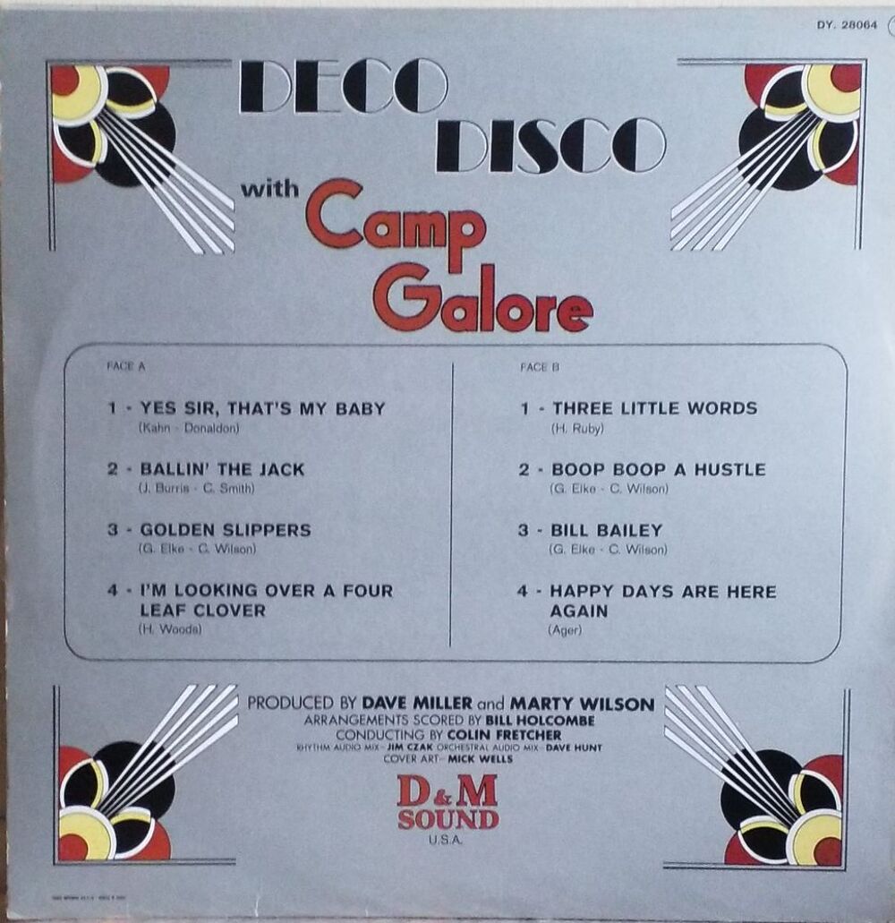 Camp Galore Deco Disco CD et vinyles