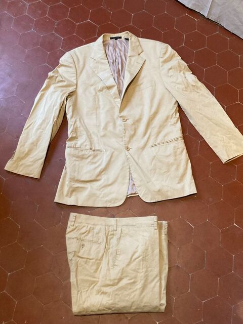 Costume homme neuf beige t L 50 Nice (06)