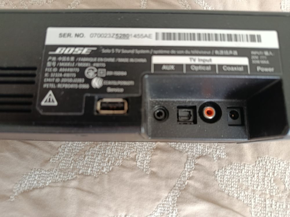 barre son BOSE Audio et hifi
