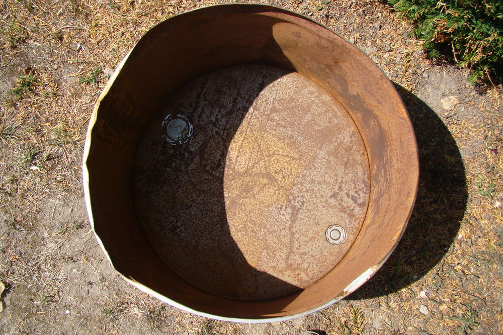 Brasero artisanal m&eacute;tallique 
Jardin