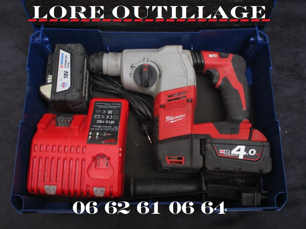 MILWAUKEE HD18 H - Perforateur - Burineur Bricolage