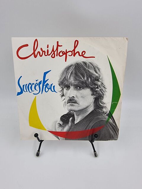 Vinyle 45 tours Christophe : Succ�s Fou avec fourreau 0 Vulbens (74)