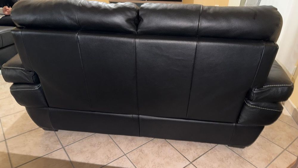 fauteuil cuir noir Meubles