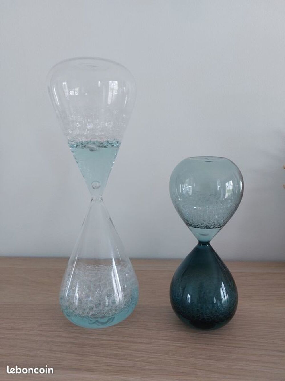2 sabliers eau Dcoration