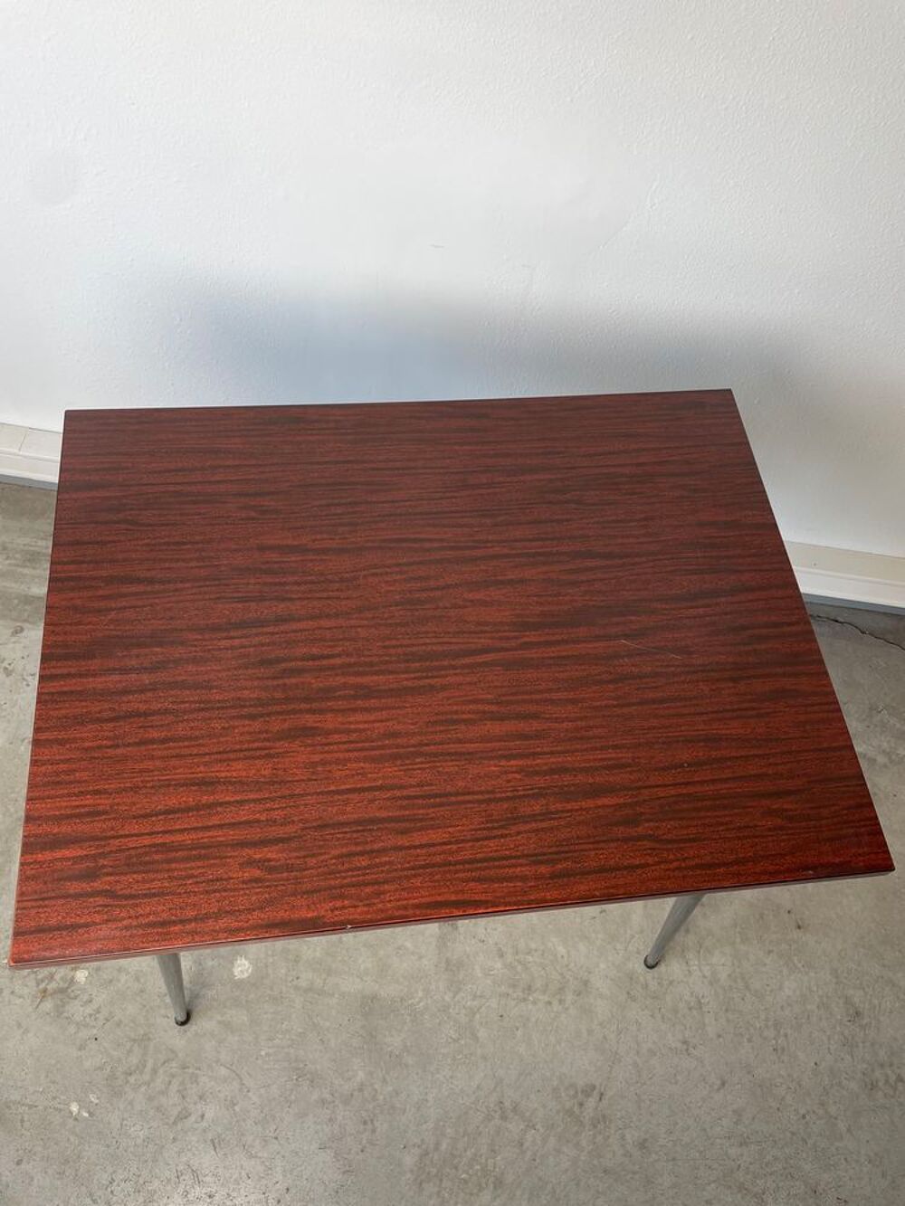 Table/bureau Formica bois avec tiroir, LIVRAISON POSSIBLE Meubles