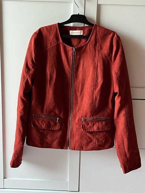 Veste femme camaïeu en suédine 5 Belfort (90)