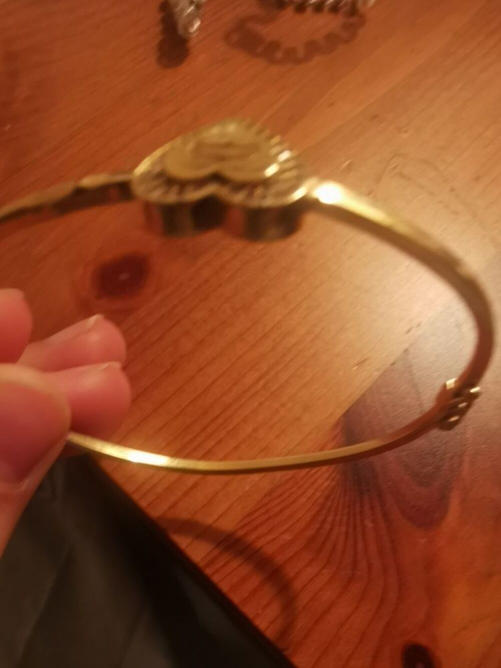 Bracelet gourmette en or 18 carats 