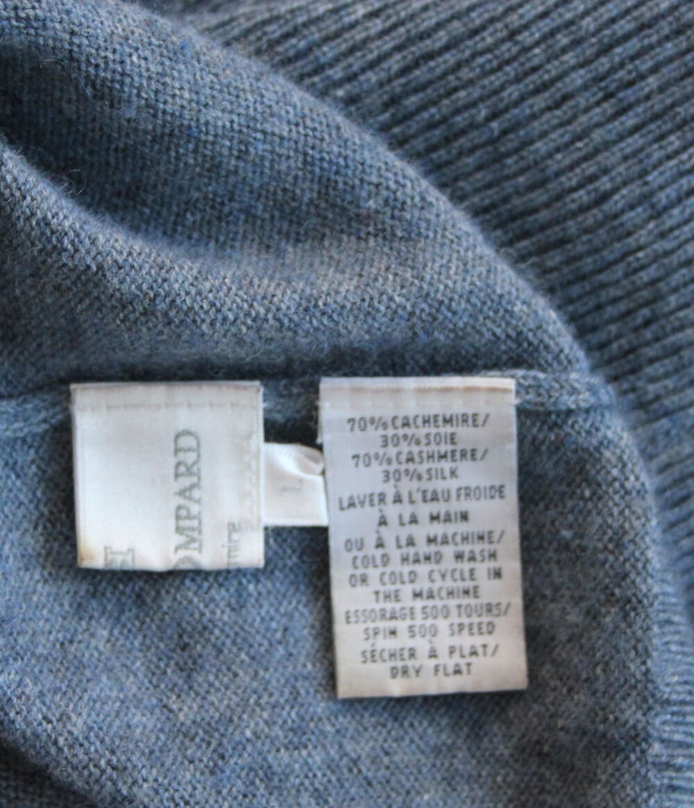 Pull col boule ERIC BOMPARD T.L ou 40/42 Fr Vêtements