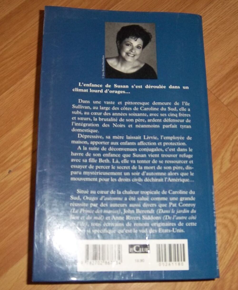Dorethea BENTON FRANK : Orages d'automne Livres et BD