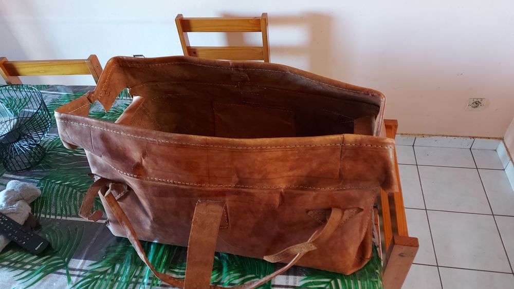 sac voyage cuir Maroquinerie