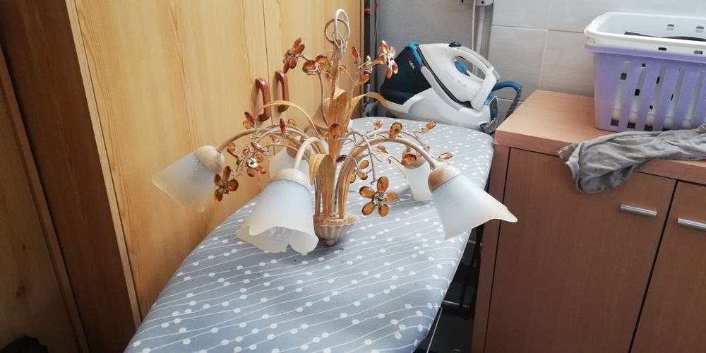 lustre suspendu 5 &eacute;clairages Décoration