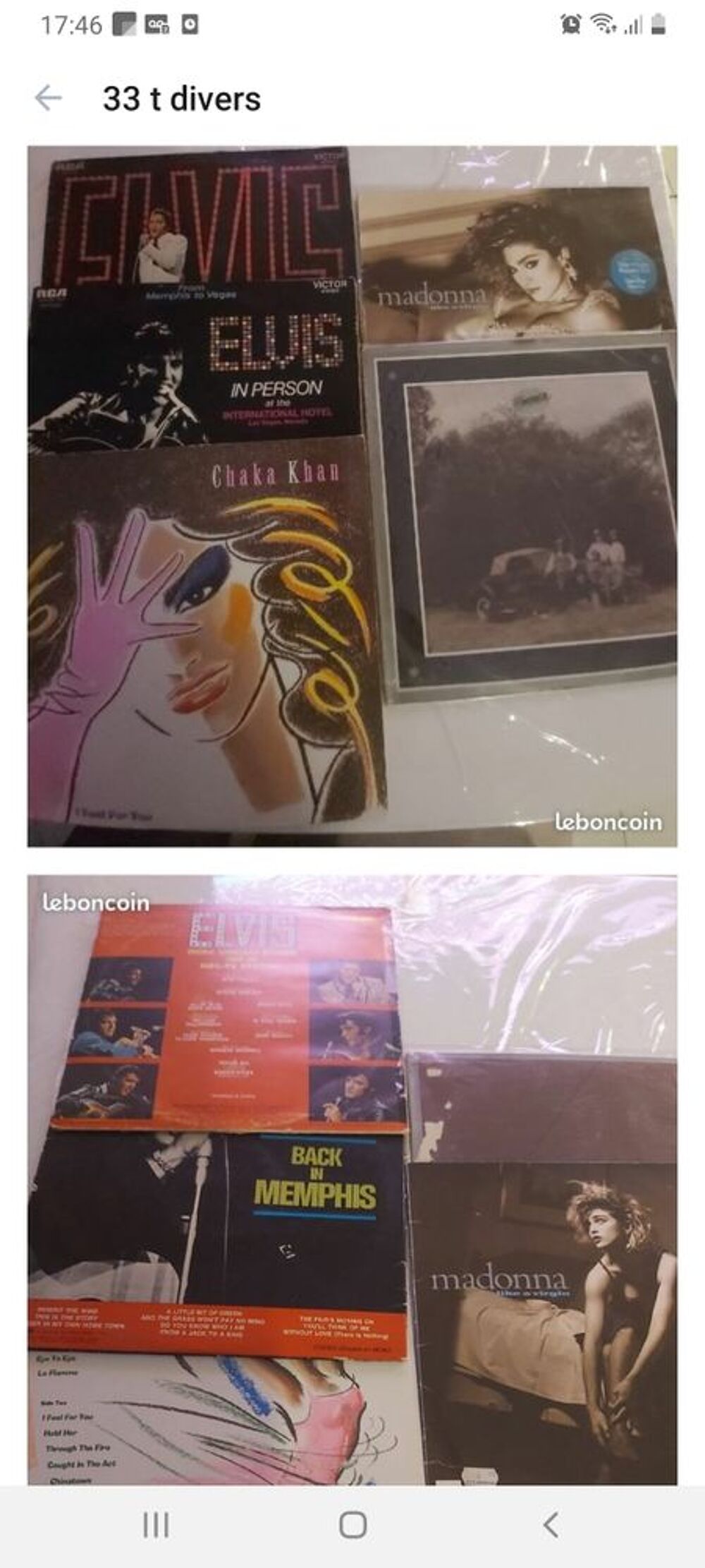 33t divers 10€ CD et vinyles