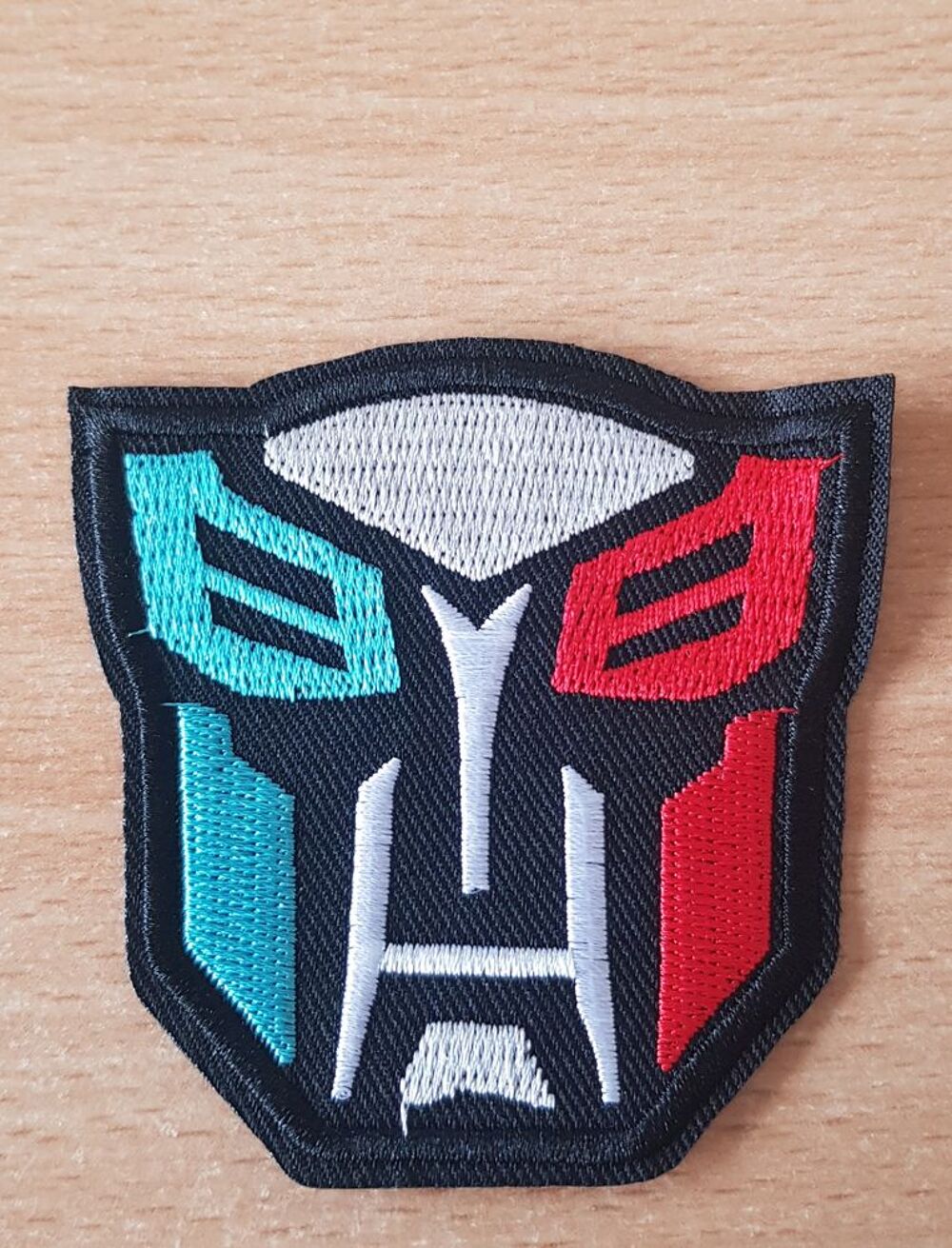 &eacute;cusson patch brod&eacute; logo Transformers film movie robot droid 