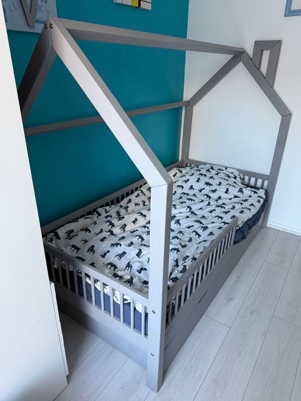 Lit cabane enfant en bois - 2 couchages ? 90x190 &amp; 80x180 Mobilier enfants