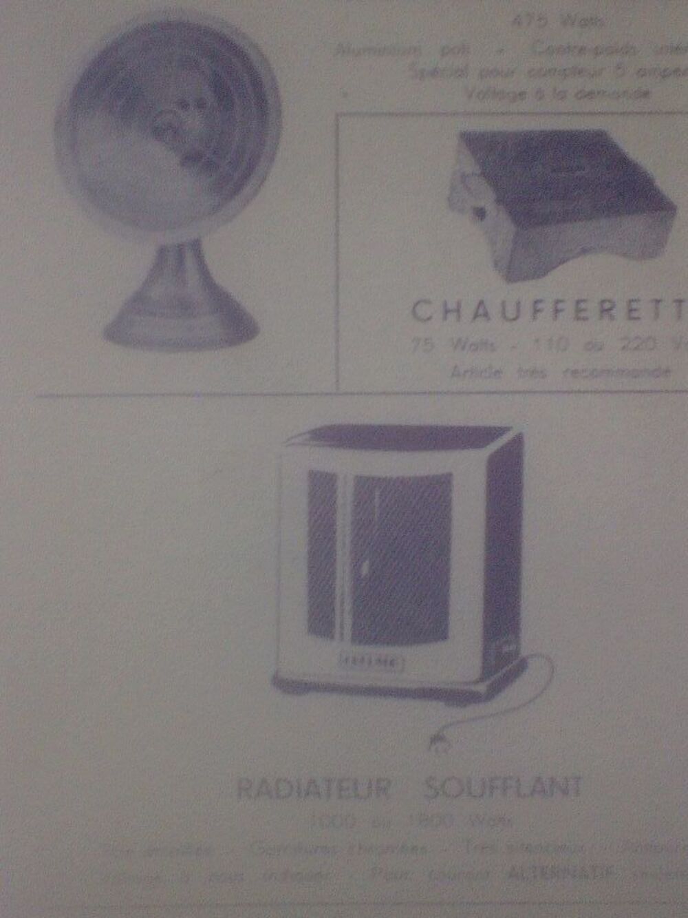 Pub Chelmo Fer Bouilloire R&eacute;chaud Radiateur Chaufferette 