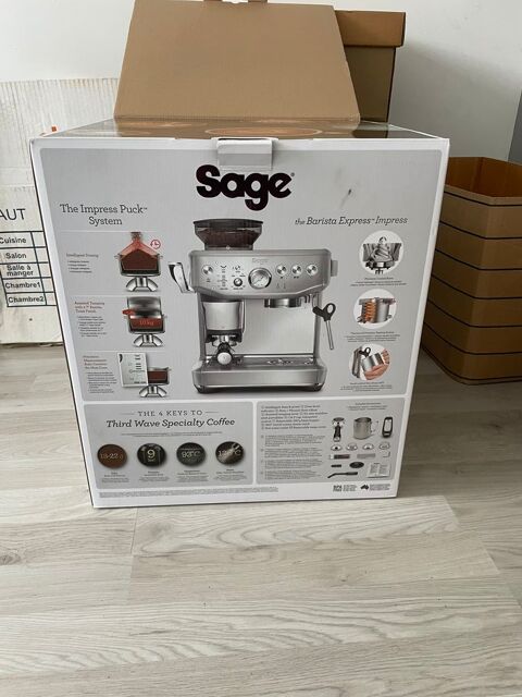 cafeti�re neuve Sage Barista Express 265 Croissy-sur-Seine (78)