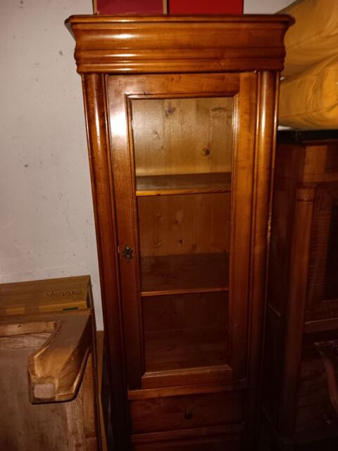 vitrine en bois avec vitre (3 tagres et 2 tiroirs) 50 Le Kremlin-Bictre (94)