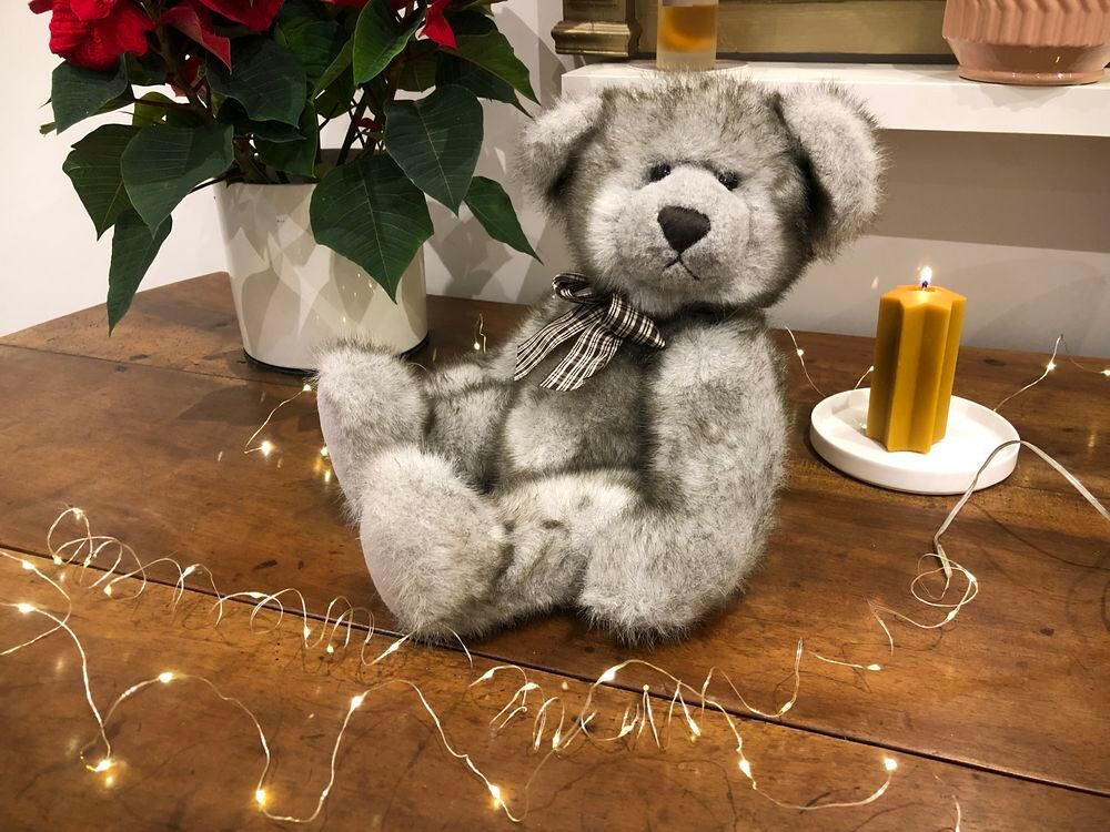 Peluche Nounours gris Décoration