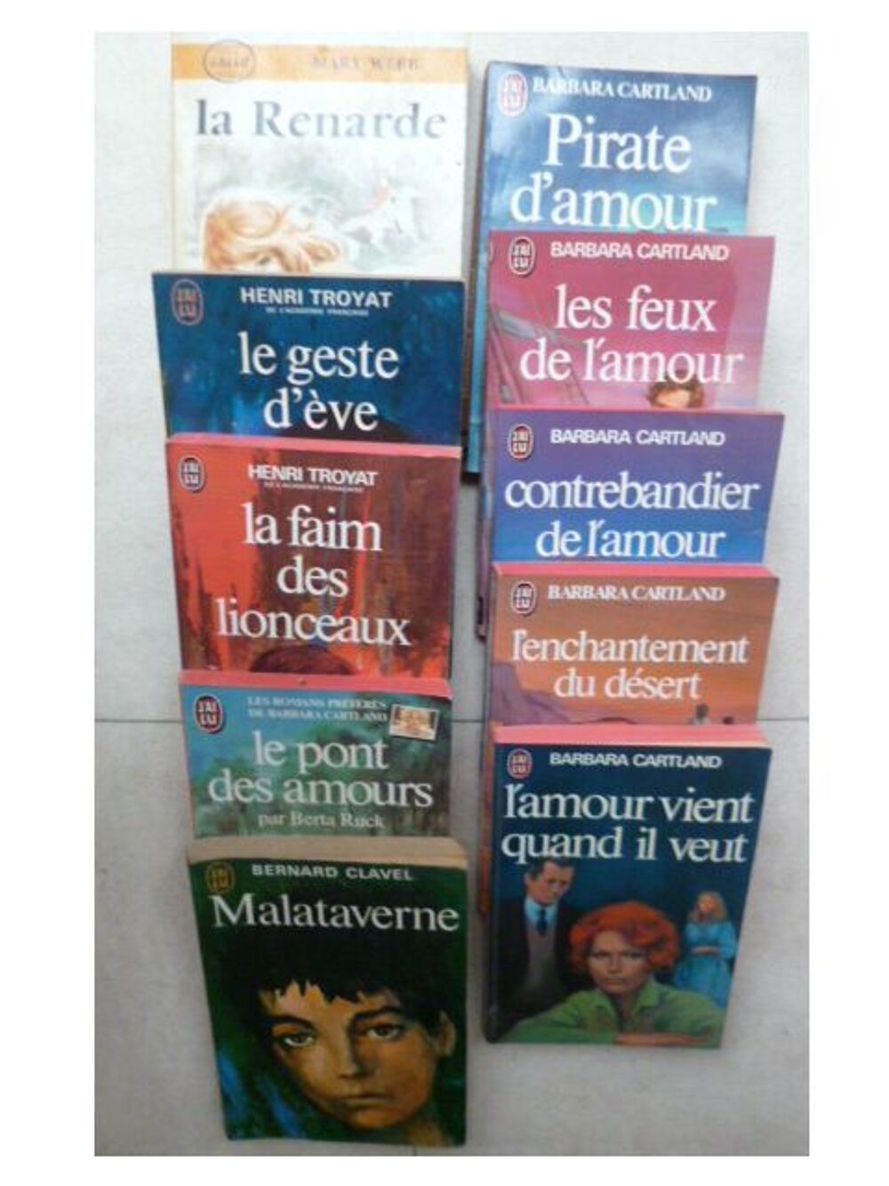 BD anciennes Mustang, Nevada + 10 livres J AI LU - zoe Livres et BD