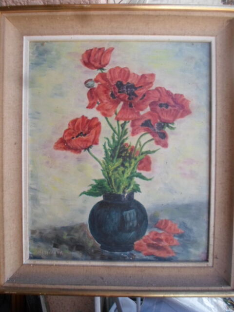 peinture 56x48 encadree 60 Amélie-les-Bains-Palalda (66)