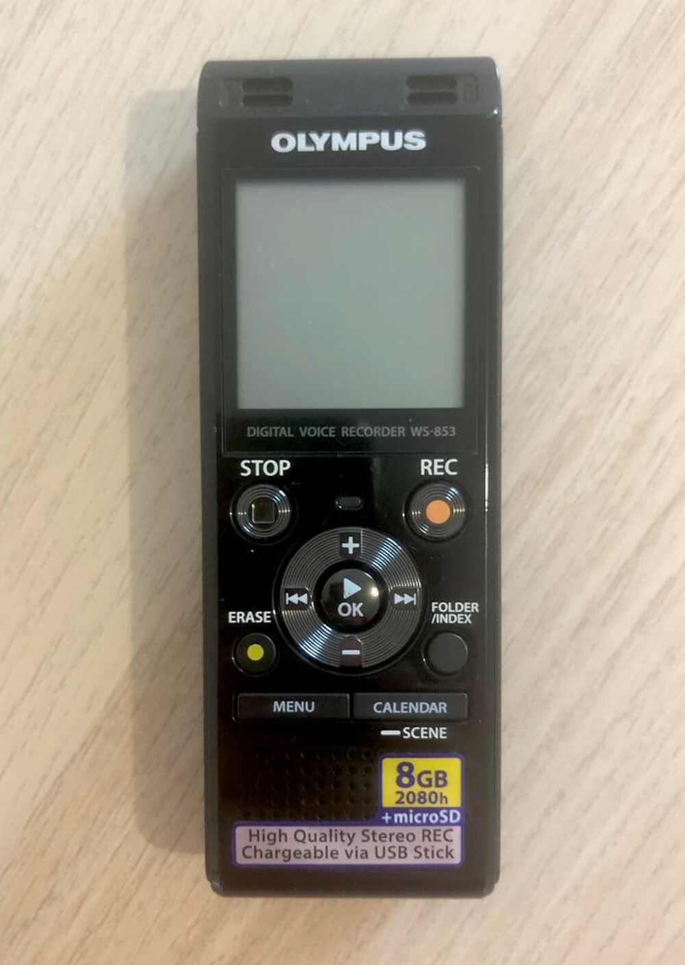 Enregistreur Audio OLYMPUS WS-853 Audio et hifi