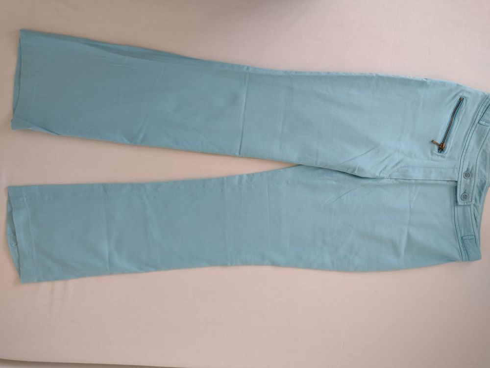 Pantalon bleu ciel Vêtements