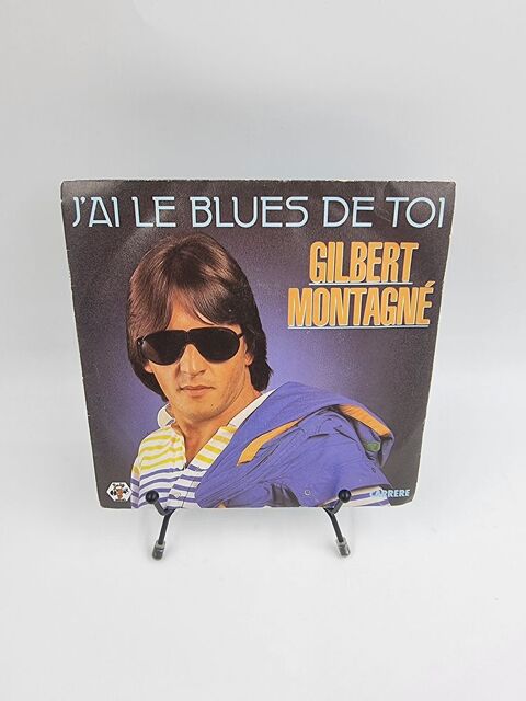 Vinyle 45 tours Gilbert Montagné : J'ai le Blues de Toi  3 Vulbens (74)