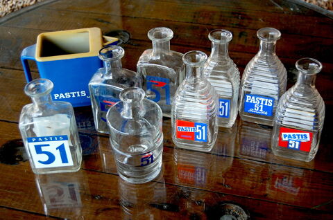 lot pichet carafe aperitif pastis 51 vintage 25 Saint-Jean-d'Angly (17)