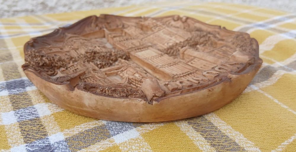 Assiette D&eacute;coration de 14,5 cm de diam&egrave;tre : D&eacute;cor en Relief Décoration