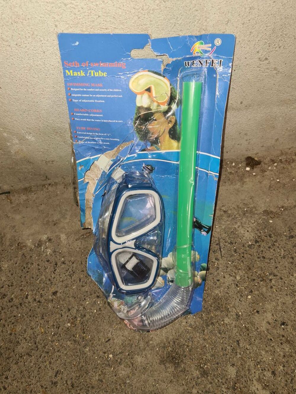 Masque et Tuba neuf Sports