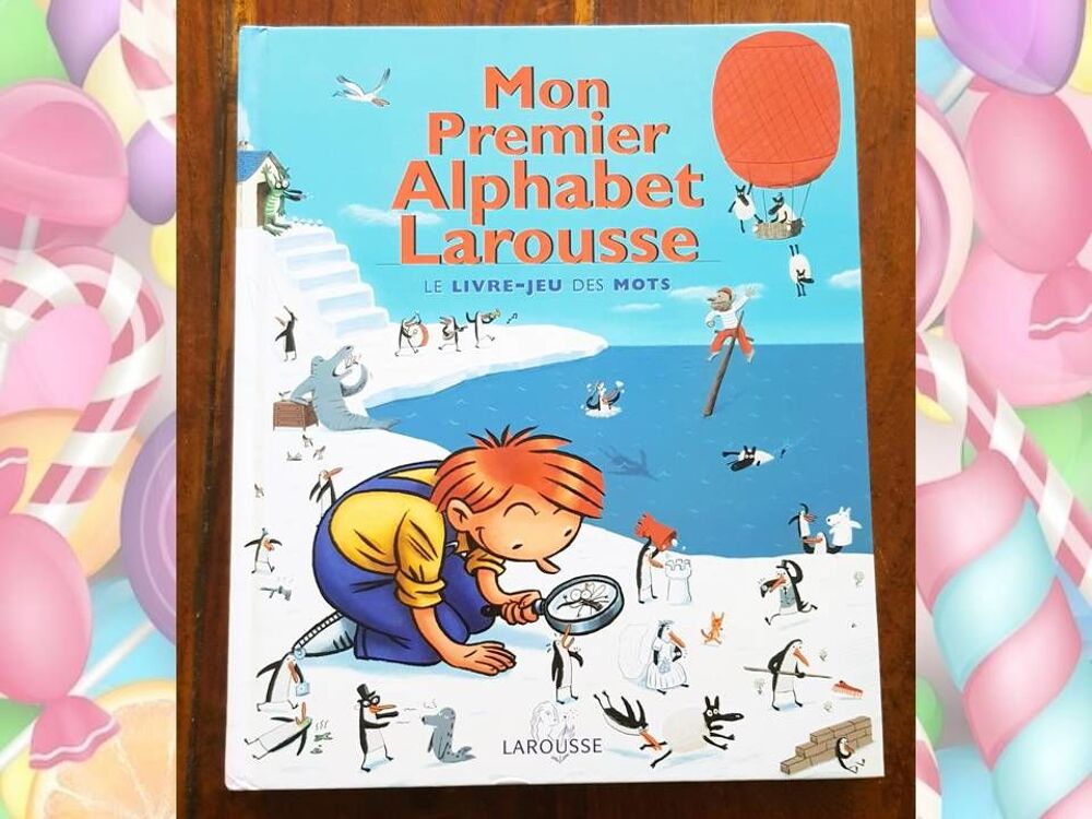 Lot 2 livres Larousse Apprentissage Enfant &agrave; partir de 6 ans Livres et BD