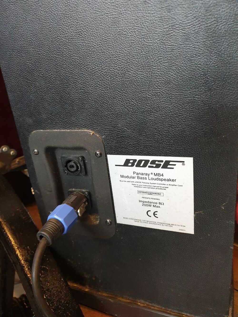 syst&egrave;me Bose pro Audio et hifi