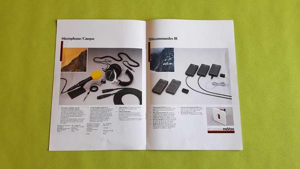 REVOX ACCESSOIRE Audio et hifi