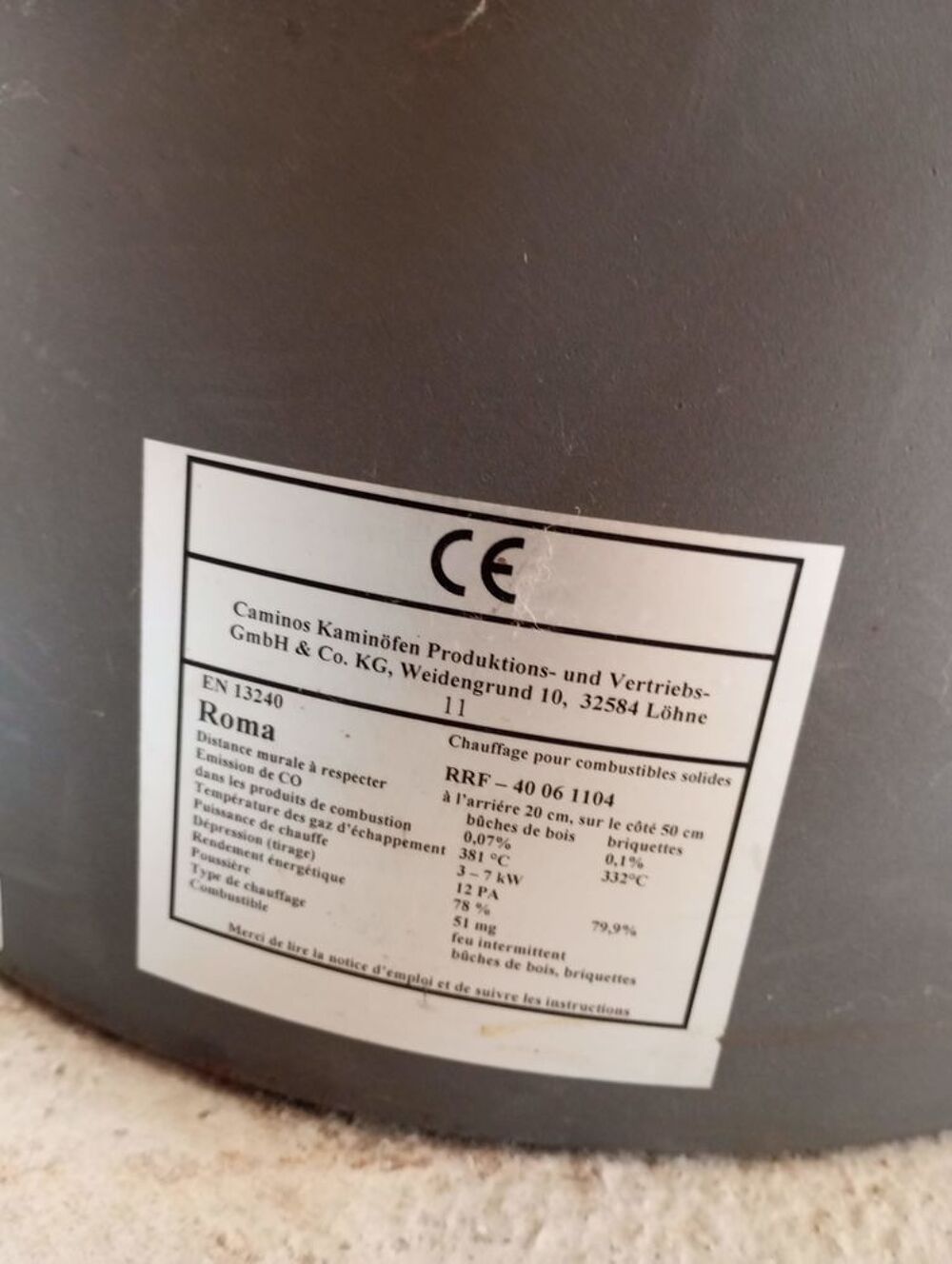 Po&ecirc;le &agrave; bois Bricolage