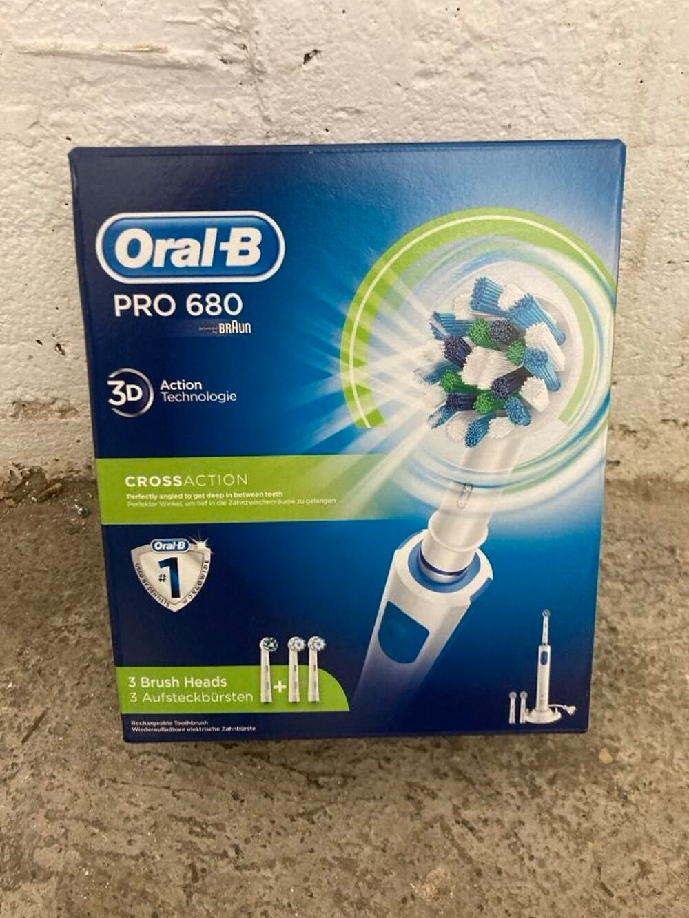 Brosse &agrave; dents &eacute;lectrique Oral-B Pro 680 Electroménager
