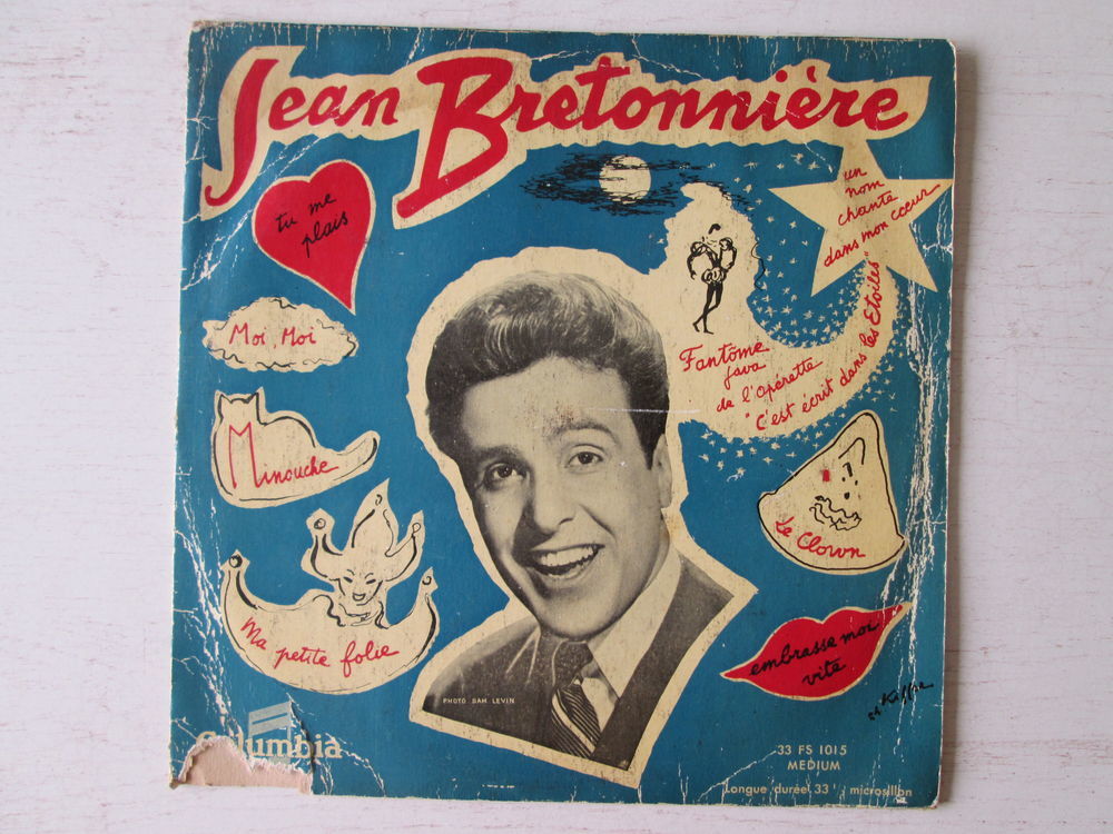 Jean Bretonni&egrave;re CD et vinyles