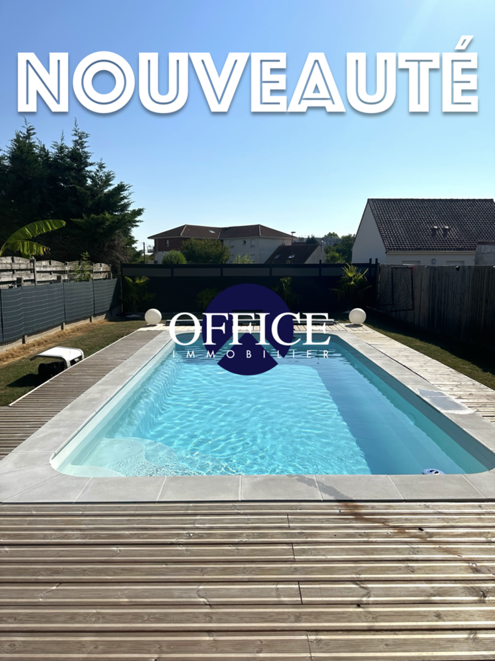 Vente Maison Méricourt Village – Maison familiale rénovée avec piscine chauffée Méricourt