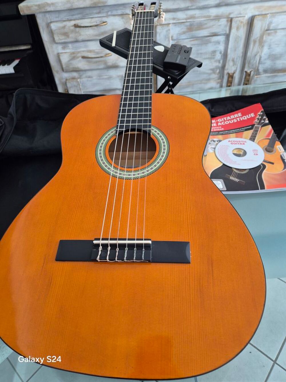 Guitare classique avec accessoires Instruments de musique