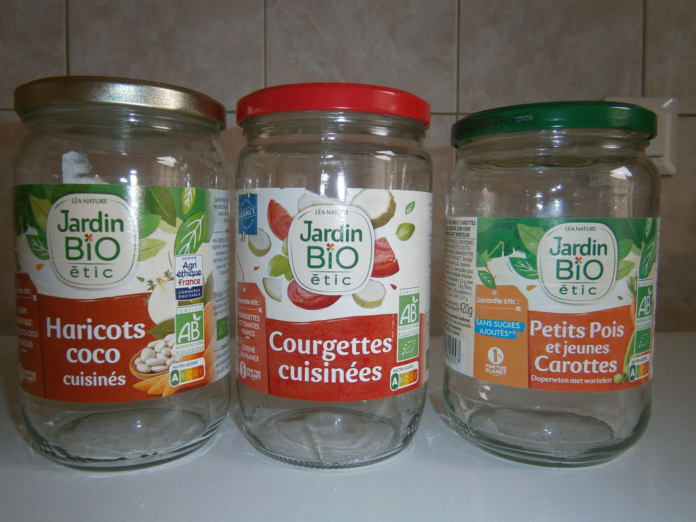  BOCAUX EN VERRE Cuisine